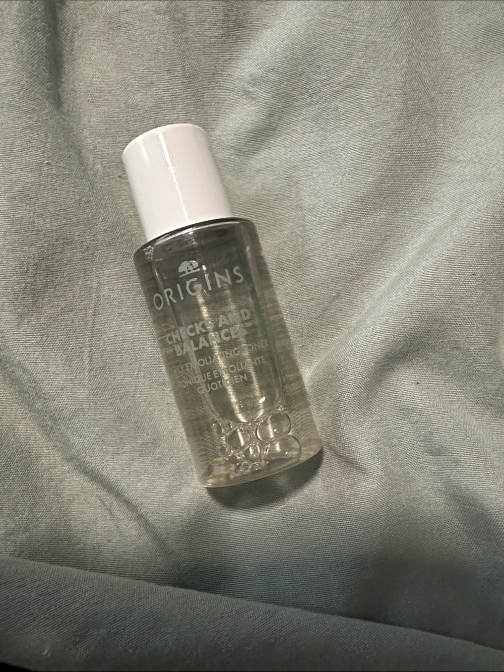 4/$15 Origins Checks and Balances daily exfoliating toner